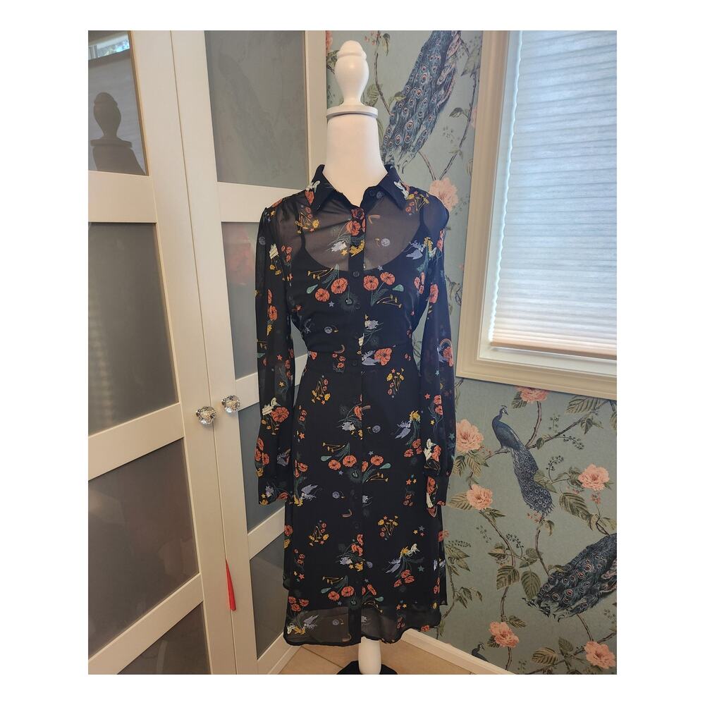 Modcloth wizard of oz winged monkey dress - Size S